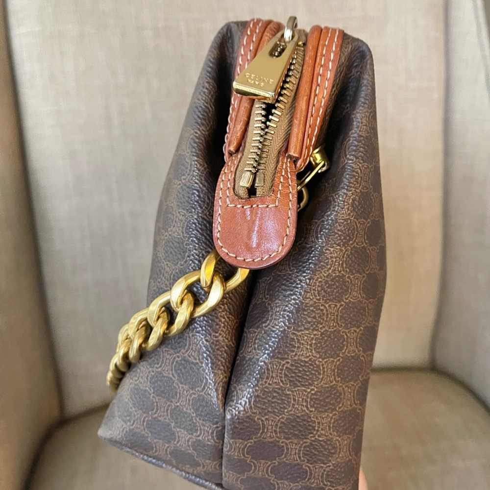 Authentic vintage Celine clutch bag MC98/1 (A2080) - Picture 4 of 12